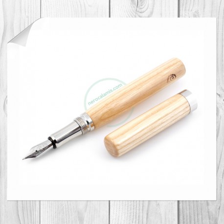 Ash wood Fountain pen model Prado