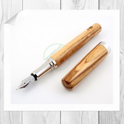 Olive fountain pen Corfino